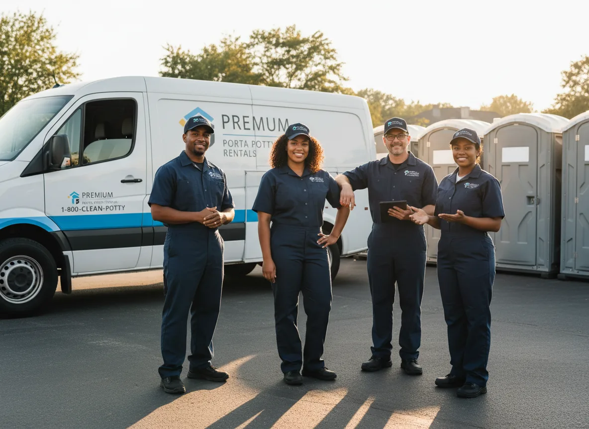 VIP Portable Toilets company in De Land, IL
